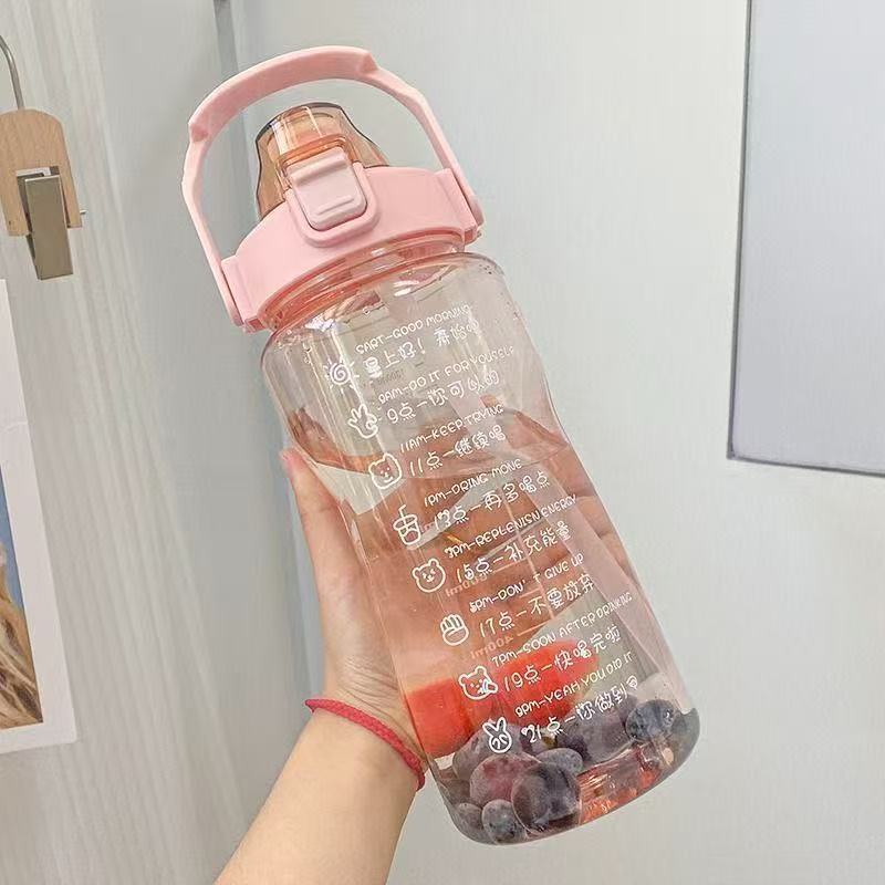 2000ML สีชมพูจีน