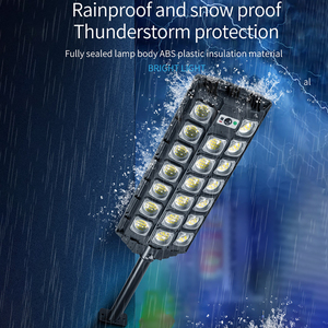 高效太阳能5000W IP66防水集成发光二极管一体式太阳能路灯 - Product Image 2
