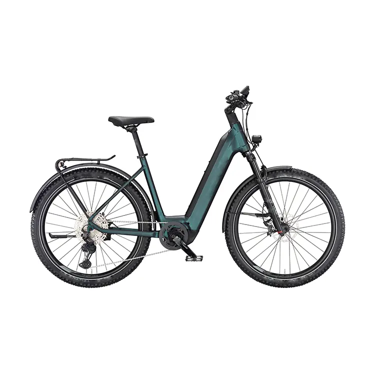 AVERIL Bicicleta Eléctrica Tianjin con Bicicleta de Montaña, 3 Ruedas de Cuchillo, 21 Velocidades, Marco de Aluminio, 1000W, 48V, 20Ah