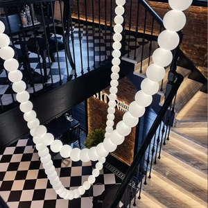 Fransız tasarımcı avize kolye inci oturma odası restoran Bar otel giyim mağazası için Loft merdiven boşluğu aydınlatma AC asılı