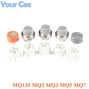 1 lote serie MQ sensores MQ-135 MQ-2 MQ-3 MQ-5 MQ-7 detectar Gas Sensor de humo con MQ hembra Base MQ135 MQ2 MQ3 MQ5 MQ7 - Product Image 3