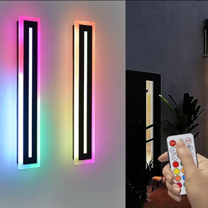 Fitman 110v 220v rgb שינוי צבע שינוי ip65 הוביל אור ליניארי רצועת קיר חיצונית עם שלט רחוק - Product Image 1