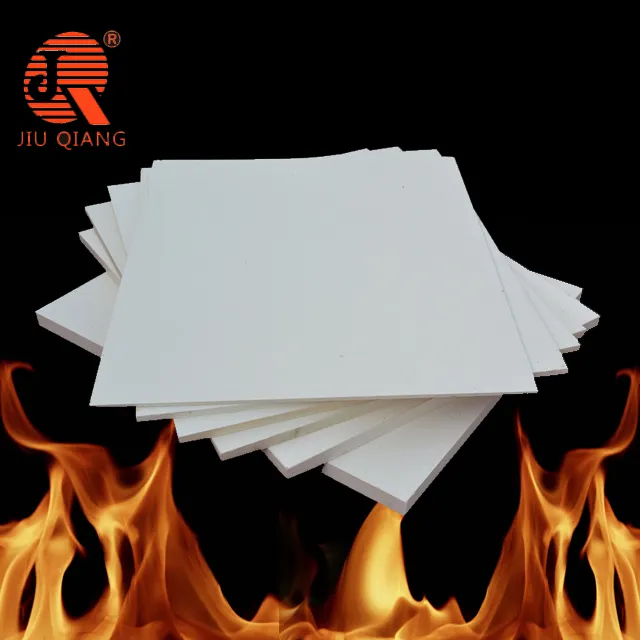 fiber plate manufacturers High density heat insulation refractory ceramic fiber board