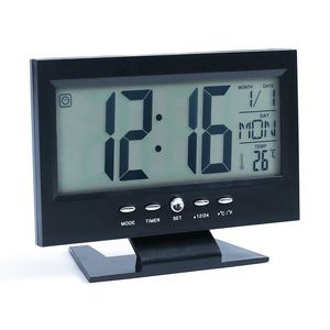 8082 большой ЖК-будильник с голосовым управлением и подсветкой - Product Image 5