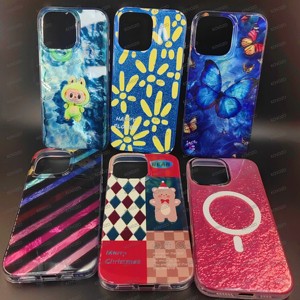 Kaynak fabrika yüksek kalite IMD şık Trend iPhone 14 15 16 Pro Max özelleştirilmiş kişiselleştirilmiş cep telefonu kapak telefon kılıfı - Product Image 4