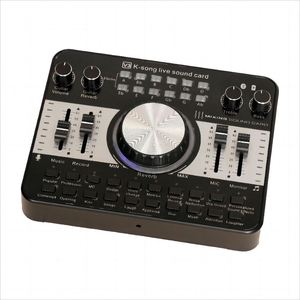 Ses PC USB stüdyo kaydedici müzik ses kartı K300 canlı ses mikseri arayüzü ses kartı ile birden fazla DJ efektleri akışı için - Product Image 4
