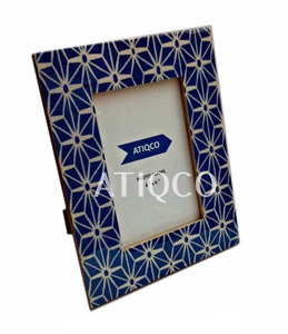 Kişiselleştirilmiş ahşap fotoğraf çerçevesi 4x6 ve 6x8 boyutları klasik tarzı el boyalı kağıt Memorabilia ekran ev dekorasyon için - Product Image 1