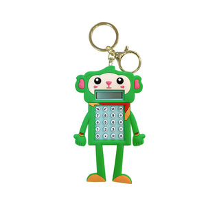 Ins phim hoạt hình sáng tạo Keychain Dễ Thương Khỉ trò chơi máy tính Keychain Keyring - Product Image 1