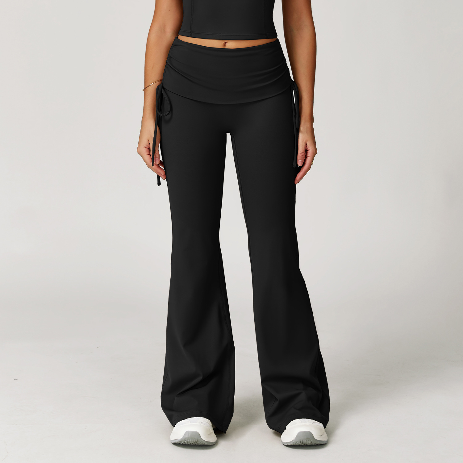 Black bell-bottoms