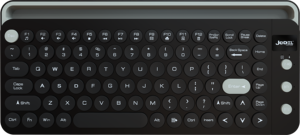 2,4 GHz para teclado recargable Bluetooth con soporte portátil y conveniente