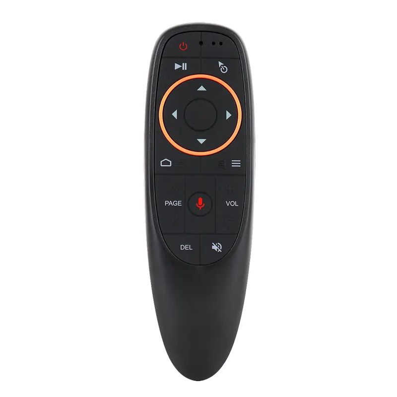 Télécommande intelligente par commande vocale, modèle Air Mouse, sans fil, Gyro, pour Android TV Box, G10s, échantillon gratuit