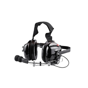 Hai-cách đài phát thanh Heavy Duty Tai nghe cho Racing <span class=keywords><strong>intercom</strong></span> tiếng ồn hủy bỏ với điều khiển âm lượng điện thoại Phụ kiện - Product Image 1