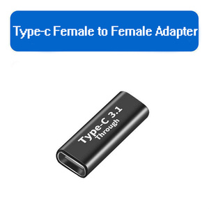 USB C 3.1公对公适配器30V 5A快速充电转换器C型公母连接器支持10 gbps苹果输出类型交流 - Product Image 2