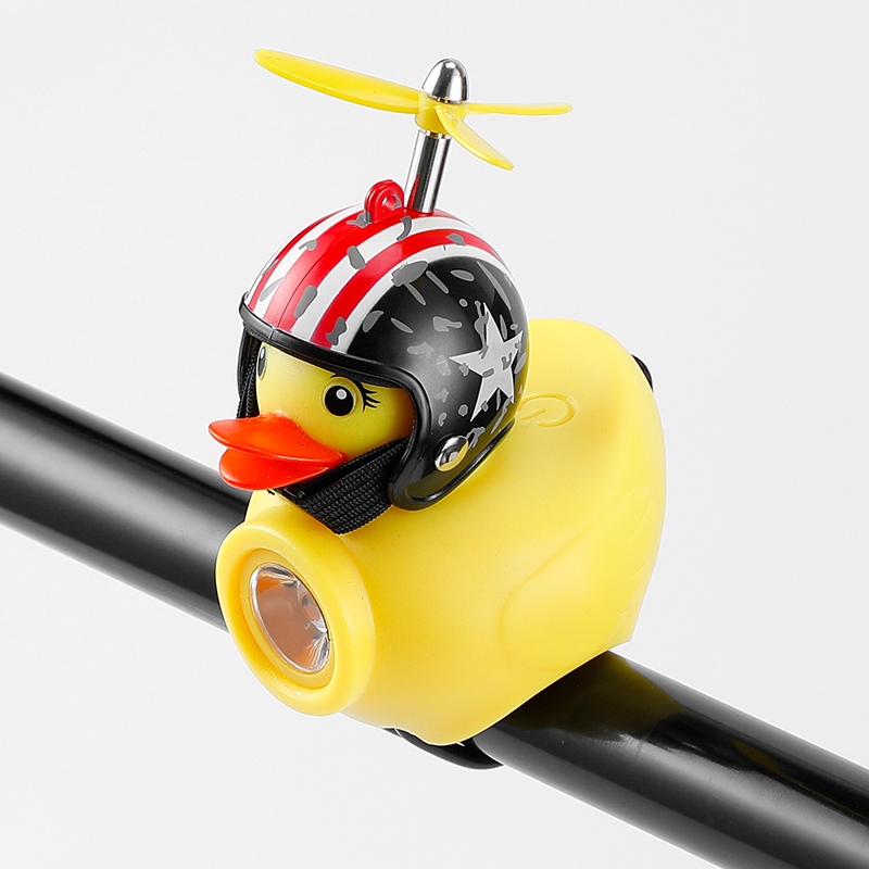 Canard Jaune Lumineux + Casque Étoilé