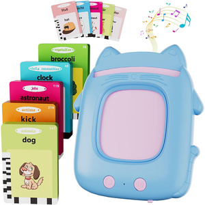 Lernmaschine für Kinder Sprechen Karteikarten Kindergarten Kinder sprache Elektronisches Hörbuch Lernen Englisch Deutsch Spanisch Französisch - Product Image 6