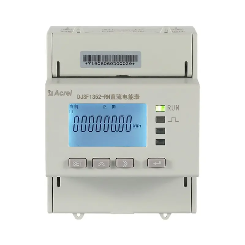 Acrel Medidor de amperios digital de 240V 1000V para inversor de CA CC medidor de energía de corriente CC