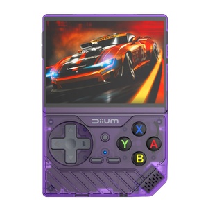 Açık kaynak D008 taşınabilir Retro Arcade oyun konsolu nostaljik 3D çift sistem 64GB bellek IPS ekran el Video oyunları hediye - Product Image 1