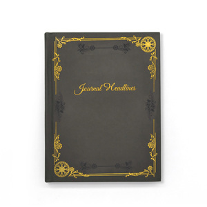 Jame Journal印刷装订日书会议纪要Pu皮革个人日记皮革笔记本 - Product Image 5