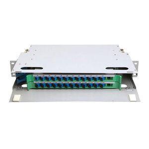ODF光ファイバーターミナル屋外FTTXFTTH分配24コア2uポート24ポートパッチパネル - Product Image 2