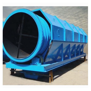 Belediye katı çöp atık geri dönüşüm sistemi tesisi Trommel ekran - Product Image 2