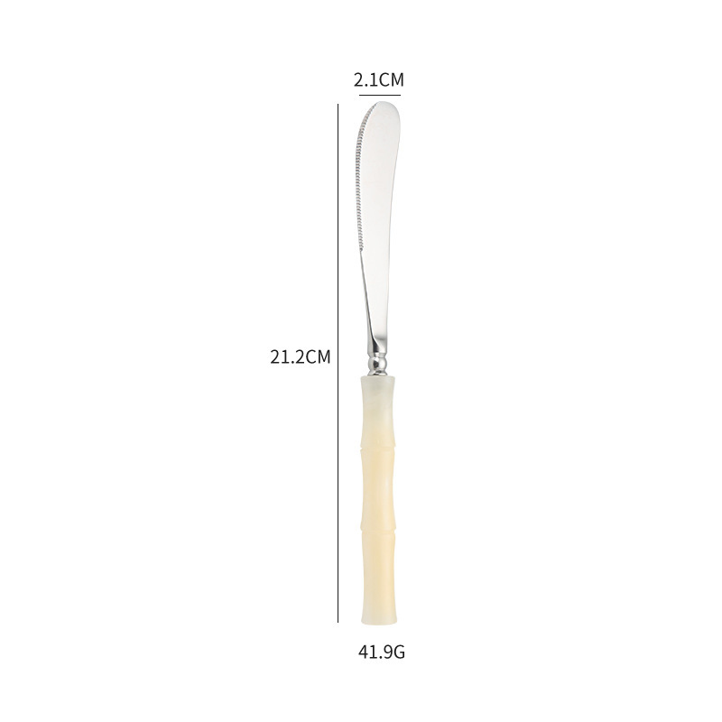 Couteau rond beige