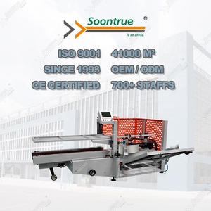 Fully <strong>Automatic</strong> <strong>Robotic</strong> case Carton Erector Box Packing <strong>Machine</strong> <strong>System</strong> - Product Image 2