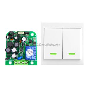 Uzaktan kumanda sopa olacak 86F-2 220V tek kanallı uzaktan kumanda anahtarı akıllı ev için 433mhz uzaktan kumanda alıcısı - Product Image 6