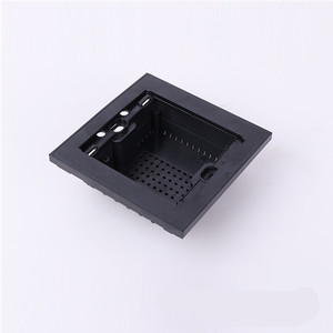 Abs Wifi Router Black Color Box <strong>Raspberry</strong> <strong>Pi</strong> Junction Box 86x86x40mm Switch <strong>case</strong> CN58 - Product Image 1