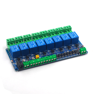 Modbus RTU 8チャンネル12VリレーモジュールRS485産業オートメーションおよびホームシステム用の入力出力 - Product Image 4