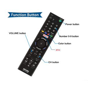 RMT-TX100U遥控器兼容索尼Bravia RMTTX100U电视遥控器，带网飞 - Product Image 3
