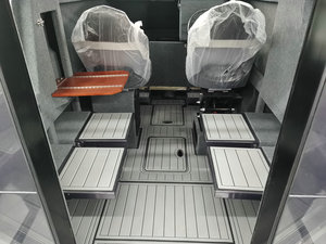 ゴスペルボート7.5M 25フィート豪華ヨット高速格安アルミニウムキャビン釣り船クルージング光景用エンジンセール
