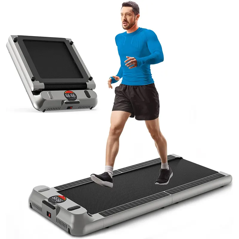 Équipement de fitness à domicile portable pliant tapis de marche électrique sous le bureau tapis roulant exercice machine de course machines cardio