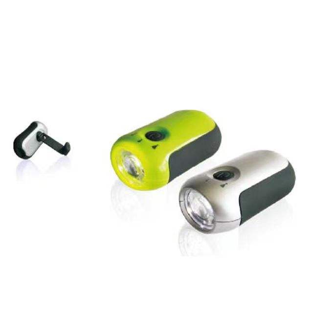 1003 ไฟฉายแบบหมุนมือ (สีสุ่ม 1 สี)