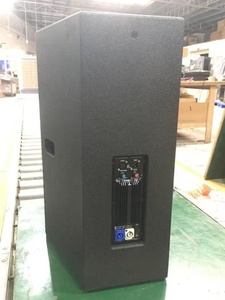 Lanzamiento de nuevo producto, juego de altavoces individuales de 15 pulgadas con amplificador, Sistema de música, sistema de altavoces pa activo