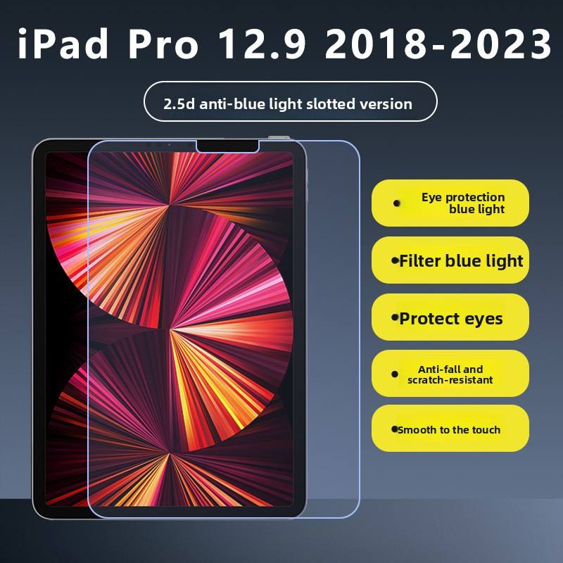 25d anti-lumière bleue à fentes Transparent