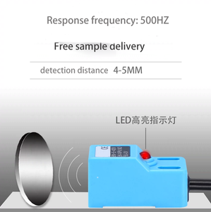 小さな正方形の誘導近接スイッチセンサーDC24V2線式3線式sn04-p SN04-N NPN NO 5mm検出距離 - Product Image 5