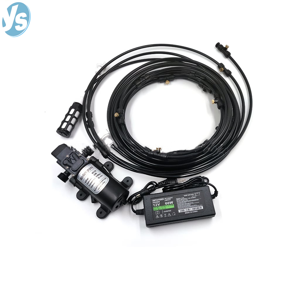 Black 9m fog system