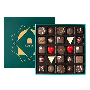 Giấy sô cô la Kẹo hộp quà tặng giáng sinh Ferrero cứng nhắc hộp cao cấp cảm giác sô cô la bánh lưới bao bì gửi thư hộp với Ribbon - Product Image 4