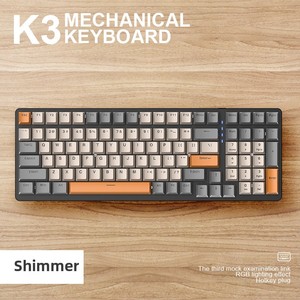Free Wolf K3 RGB Backlit Mechanical 980 Game 100 <strong>Keys</strong> <strong>Customized</strong> E-Sports USB Office Game <strong>Computer</strong> - Product Image 6