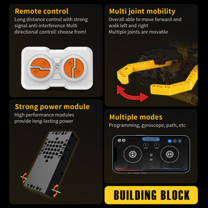 5-in-1 Programmable APP Control Super <strong>Robot</strong> DIY Assembly Set Engineering Educational Building Block Model Toy - Product Image 4