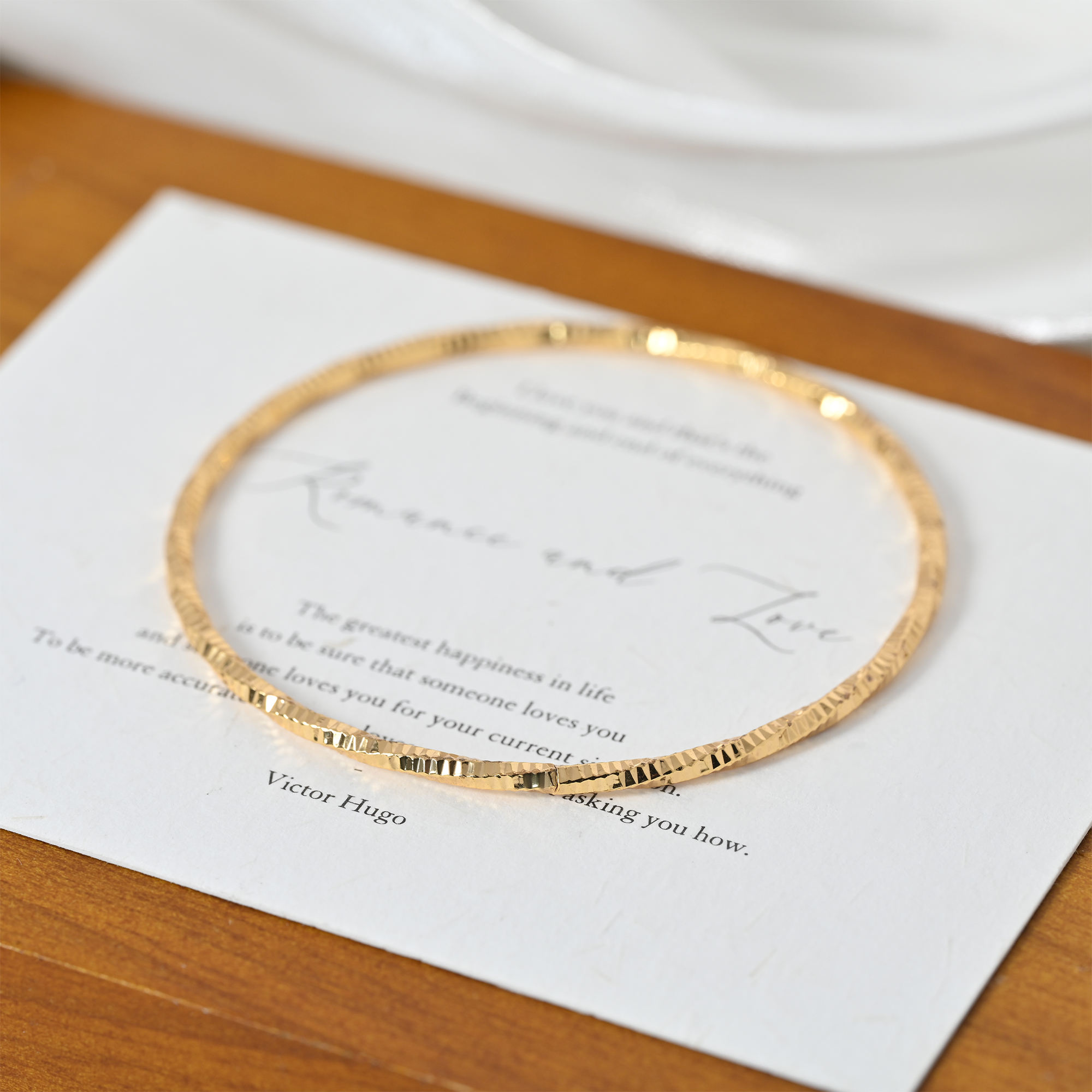 กำไลข้อมือเด็กทองคำ 2