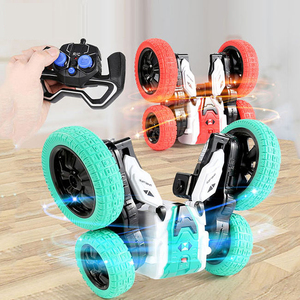 Aydınlatma ile yeni varış Rc haddeleme araba çift taraflı yüksek hızlı rotasyon uzaktan kumanda dans araba - Product Image 3