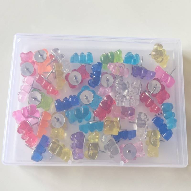 ไม้แขวนรูปหมีสี 20 อันต่อแพ็ค