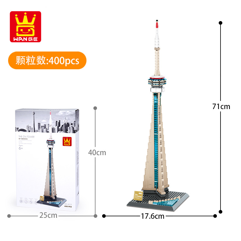 4215-Torre de Televisión de Toronto, Canadá