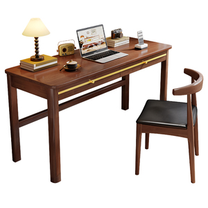 Modern <strong>Simple</strong> Solid Wood Desktop <strong>Computer</strong> <strong>Desk</strong> 50 Wide Office Writing <strong>Desk</strong> for Small Apartment Modular Home Bedroom Furniture - Product Image 4