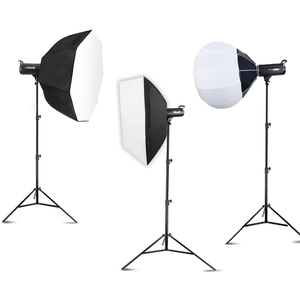 Zomei Photography Studio照明キット150WLEDビデオフィルライトランプボーエンスタンドライトキットソフトボックスセット - Product Image 1