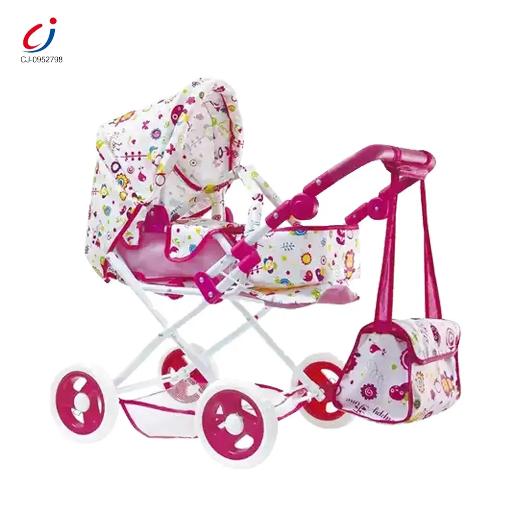 Chengji nouveauté haute qualité enfants portable pliable éducatif belle métal bébé chariot prix