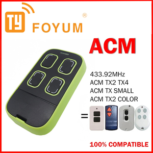 Foyum Rolling Code Multifrecuencia 303MHz -868MHz Escaneo automático 4 botones Duplicador de control remoto para puerta de garaje