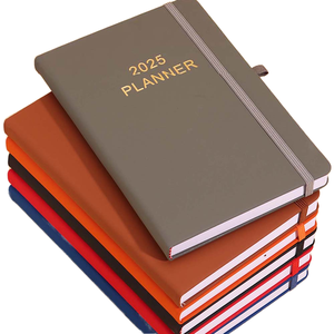 Diario 2025 minimalista impreso atado cuaderno promocional A5/A6 libro de composición varios sillín térmico costura - Product Image 1
