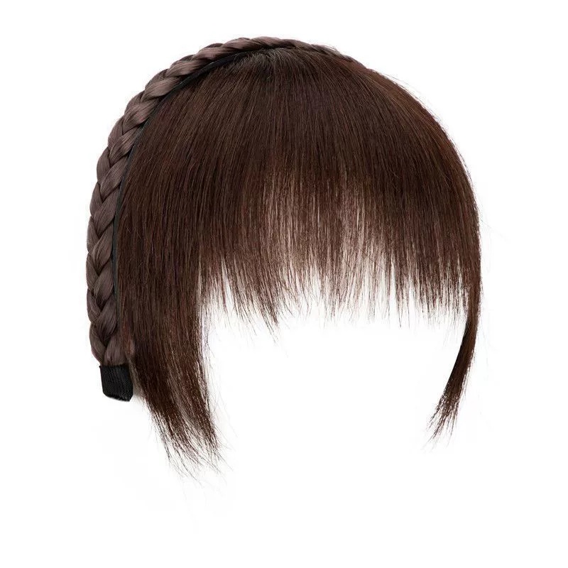 Dark Brown (With Hair On The Temples)